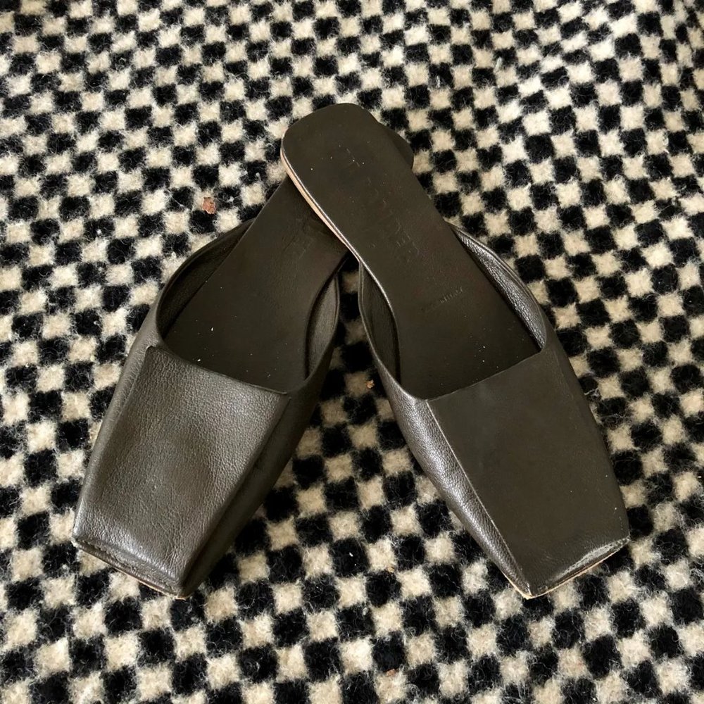 Jil Sander - Square Toe Sandal